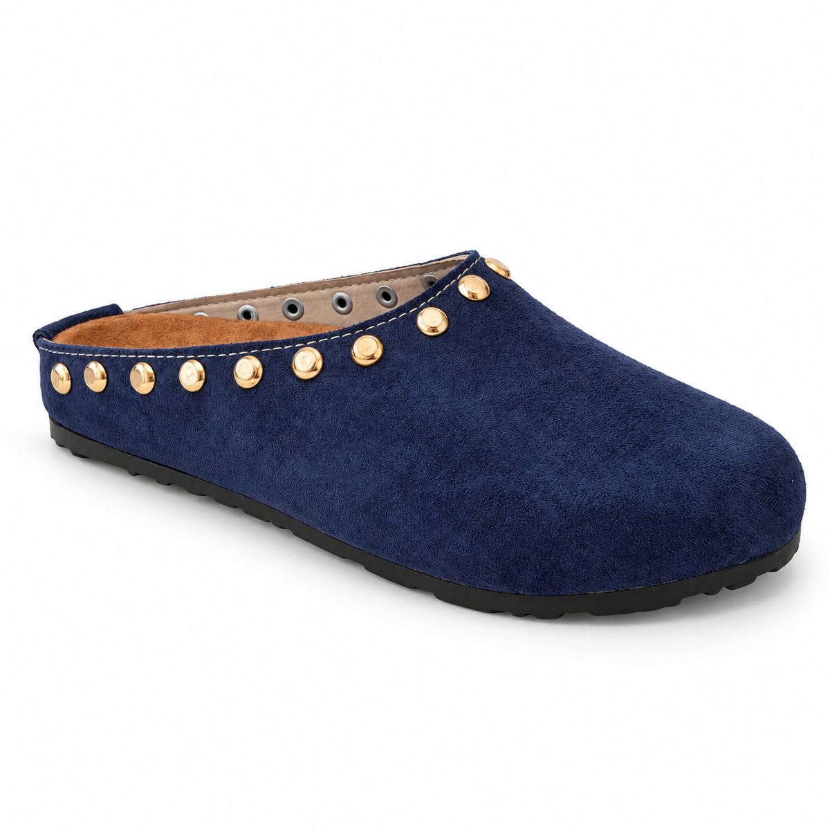 Stud Clogs Navy