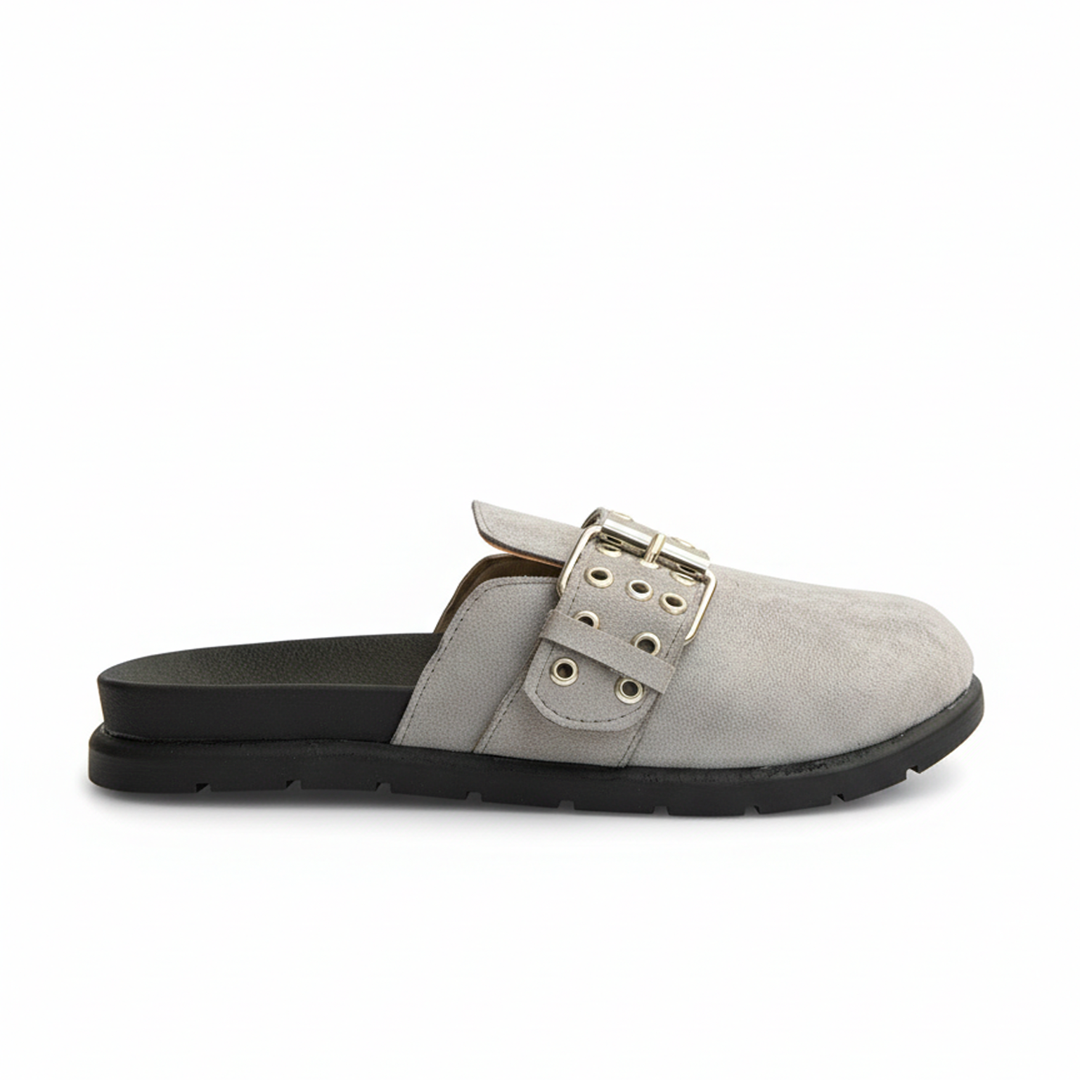 Chunky Clogs Grey