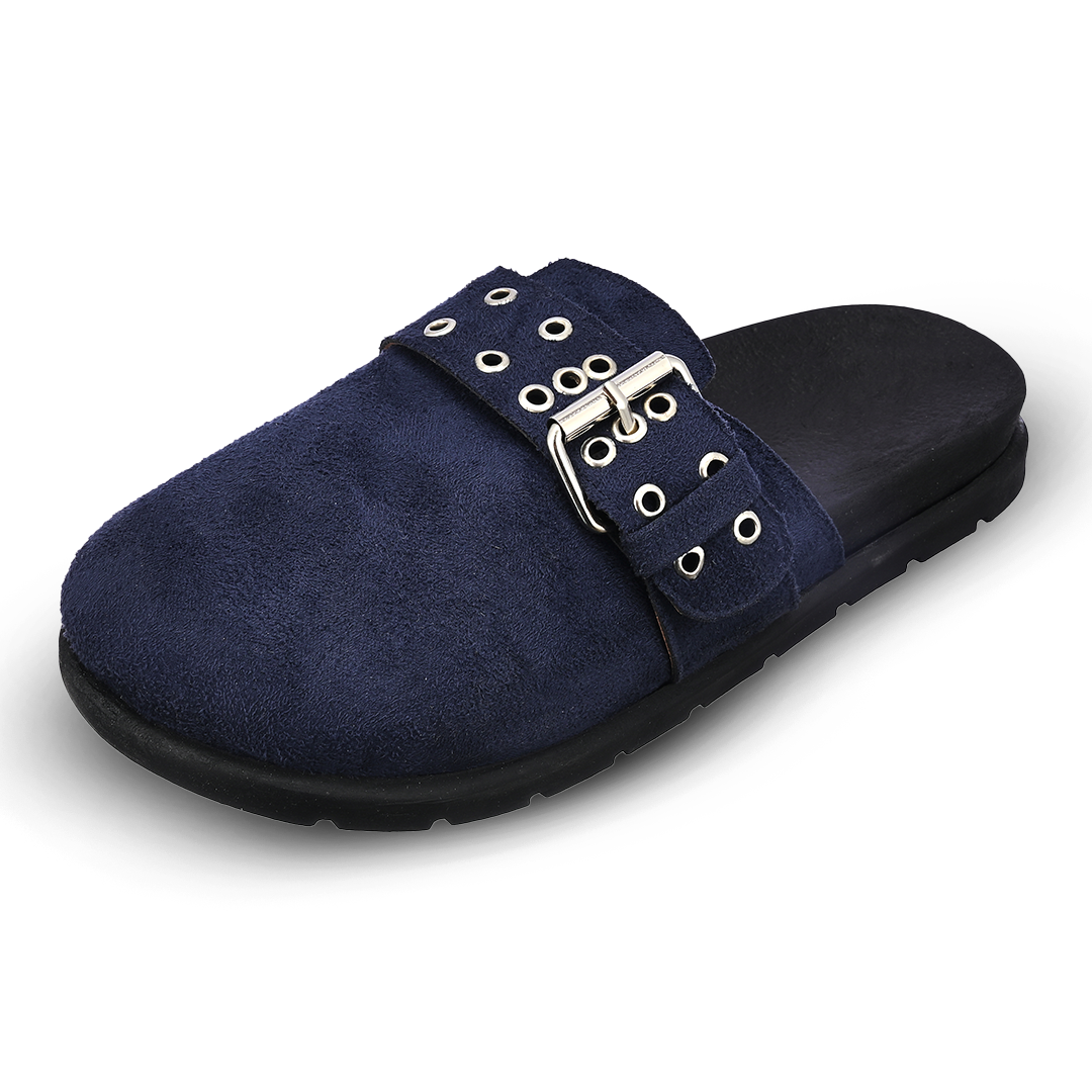 Chunky Clogs Navy