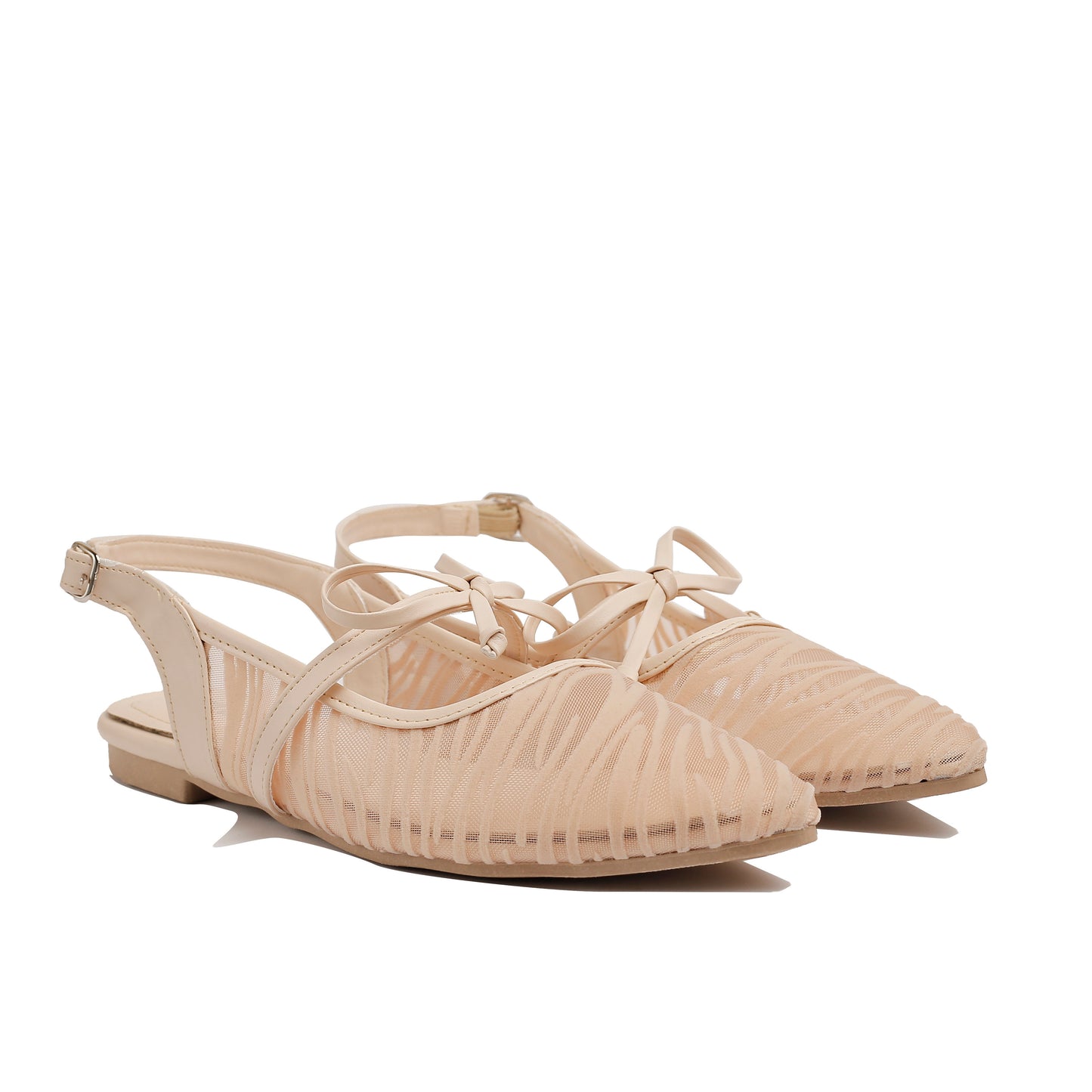 Zebra Mules Beige