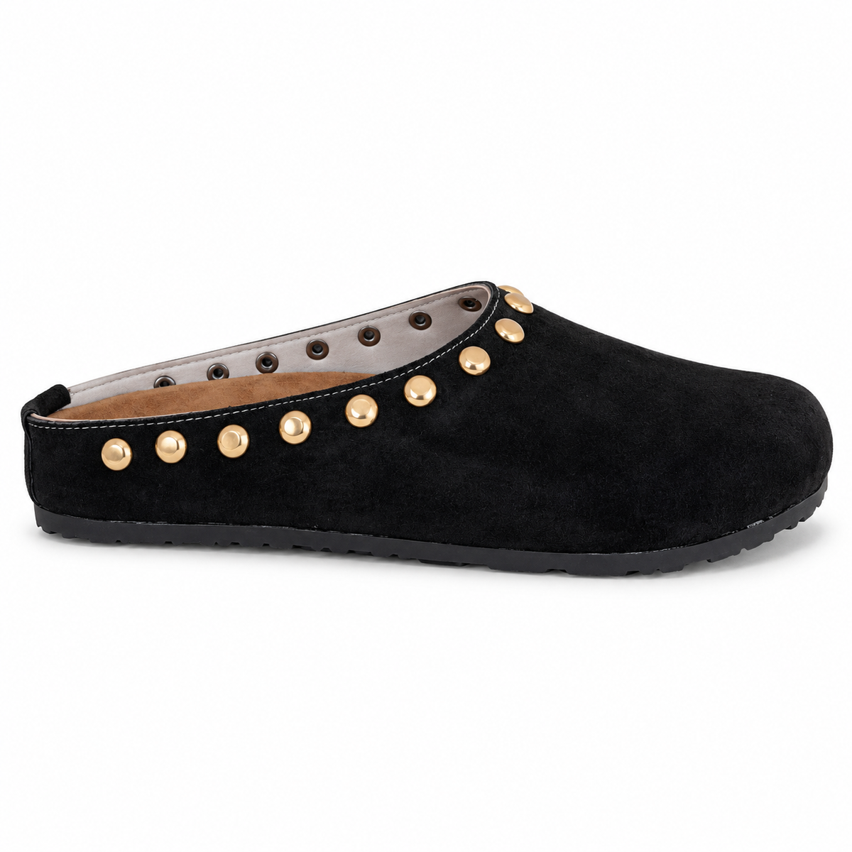 Stud Clogs Black