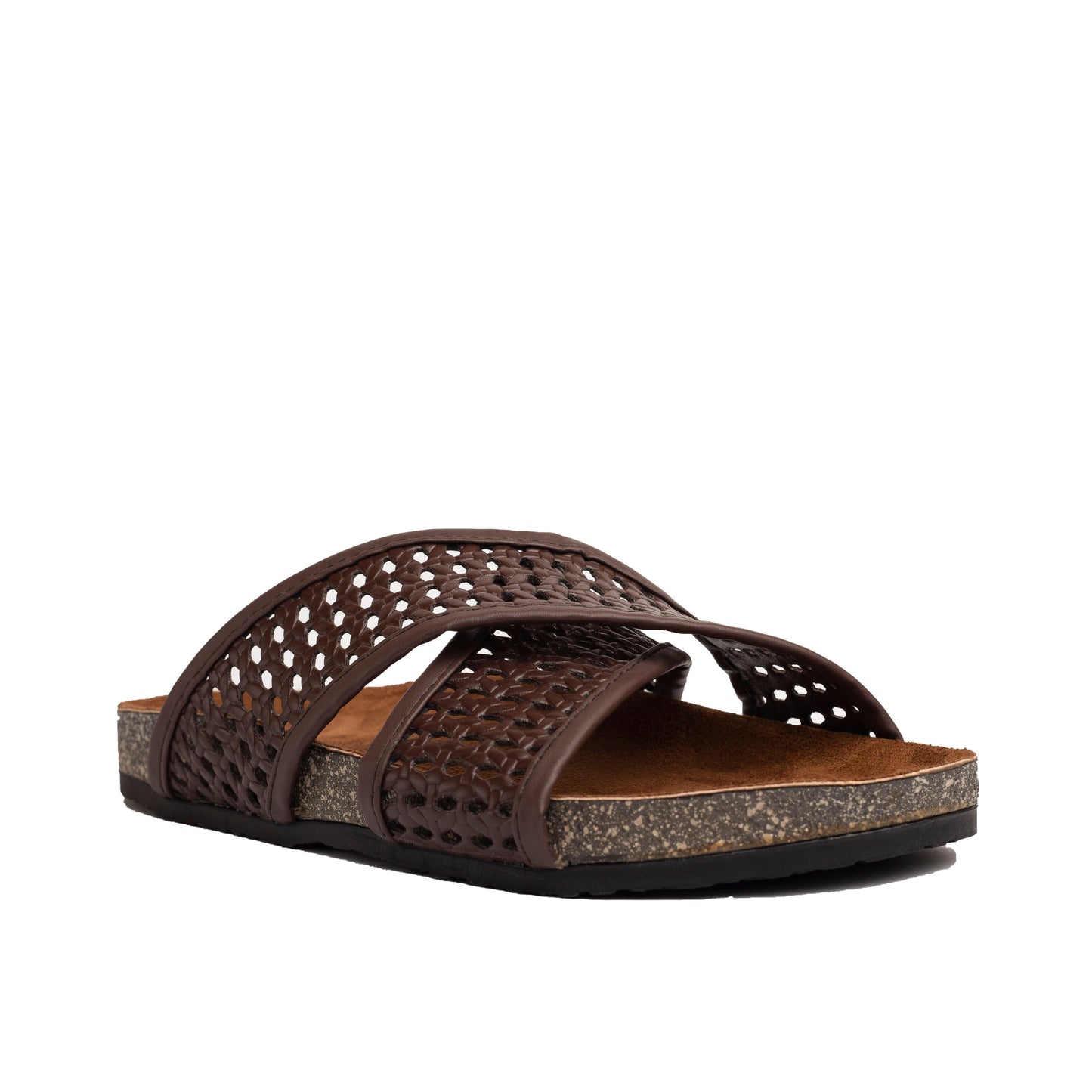 Braided Slide Brown