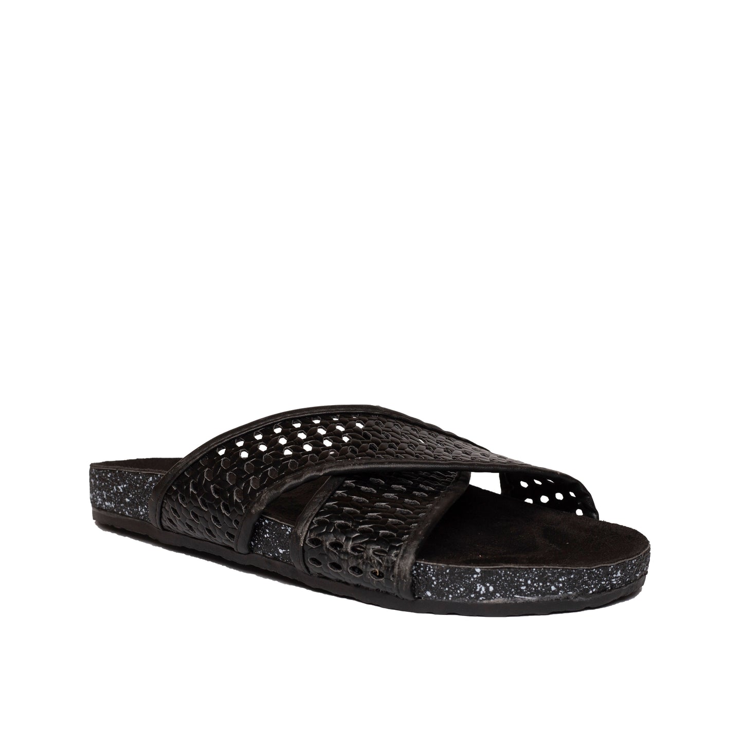 Braided Slide Black
