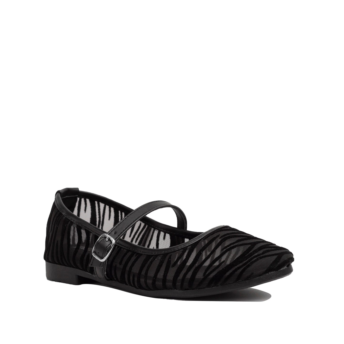 Zebra Flats Black