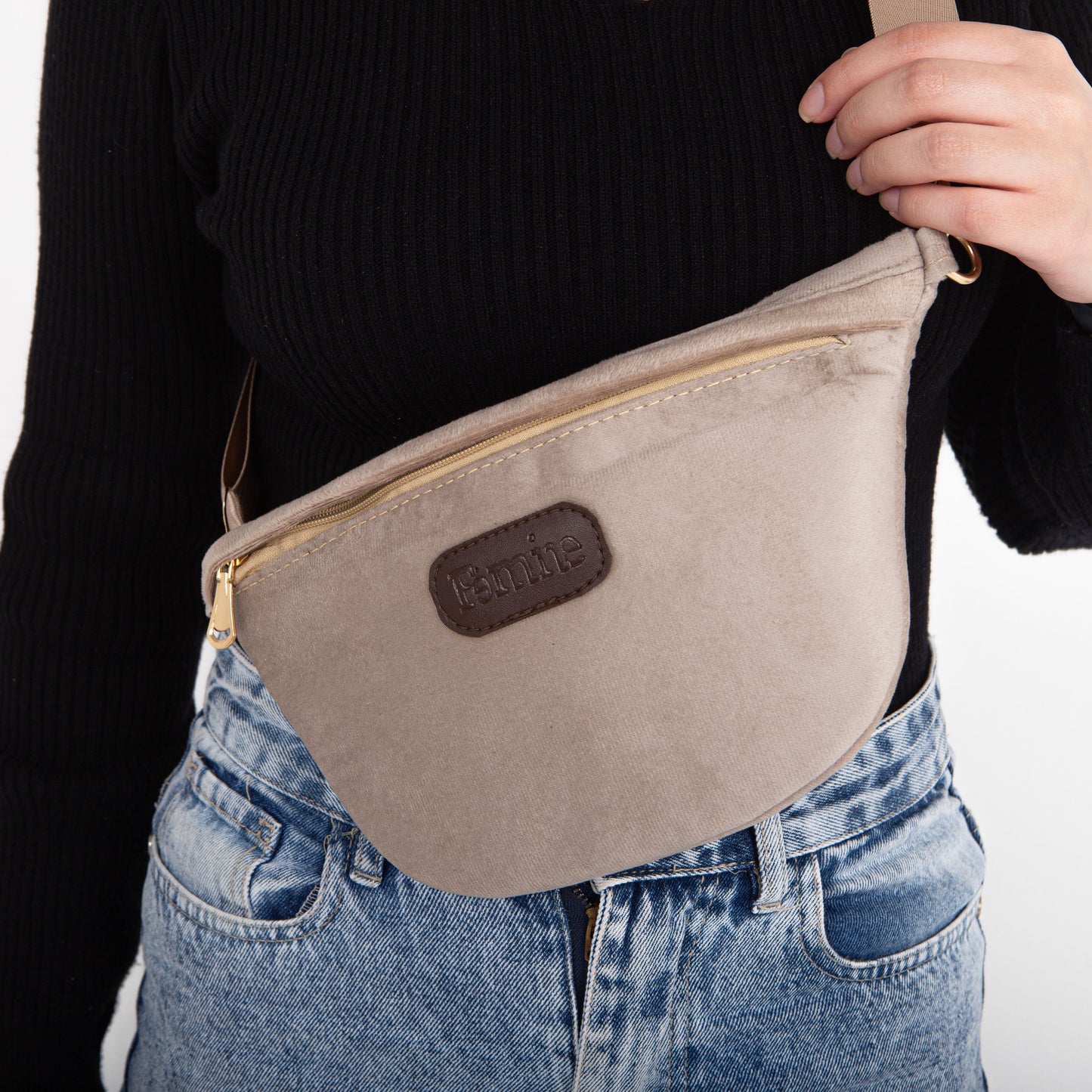 Emily Beige Sude