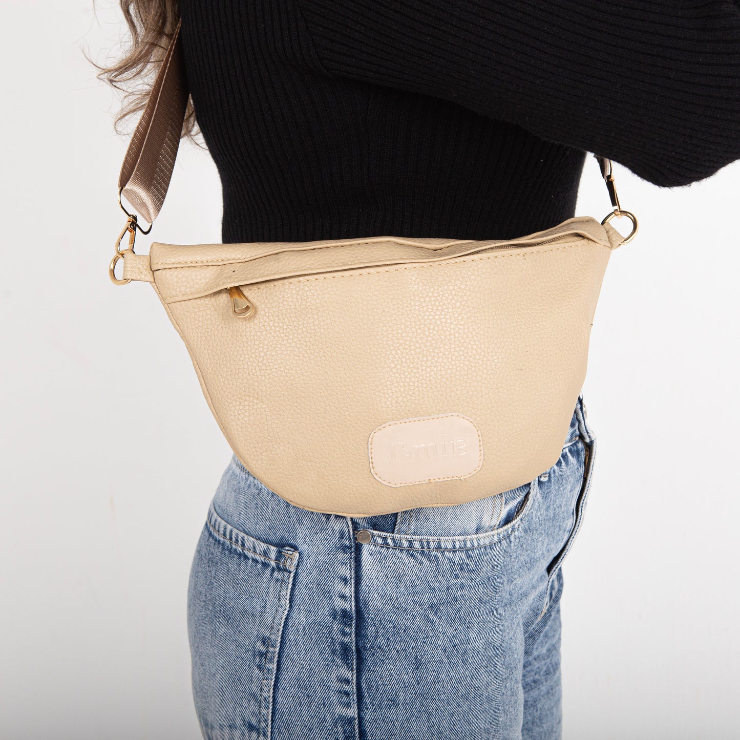 Emily Beige Leather