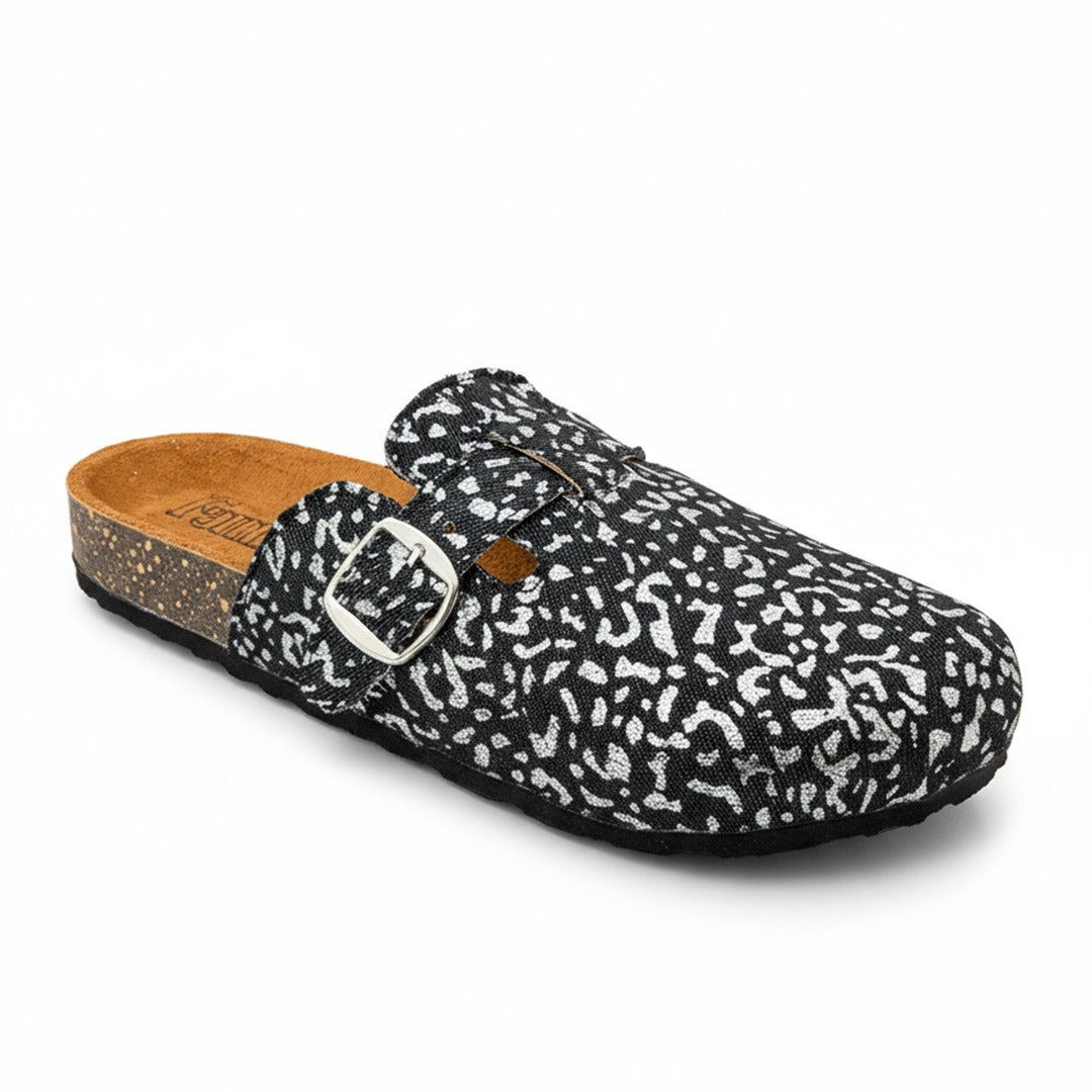 Shimmery Clogs Black