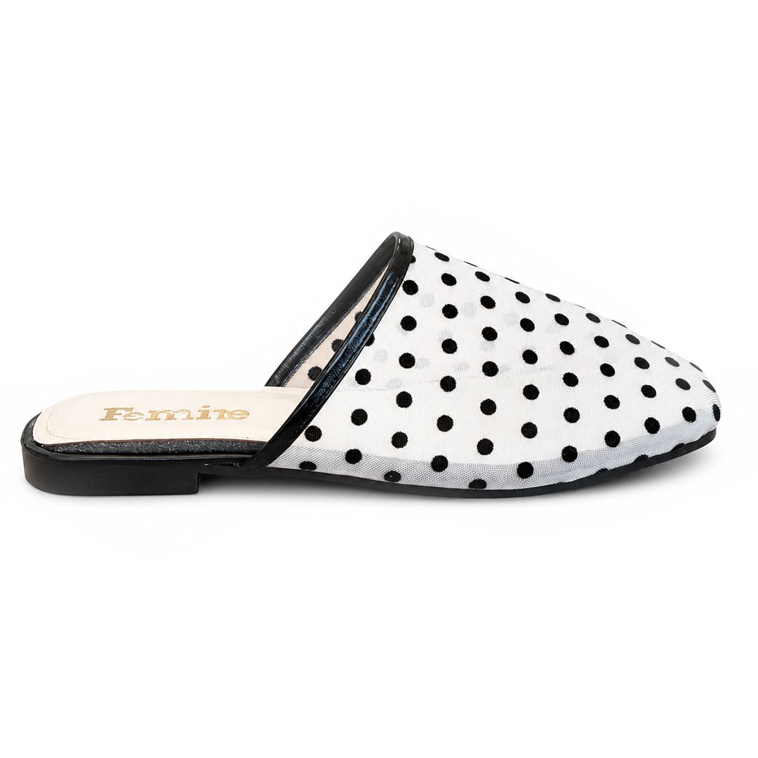 Bella Mules White