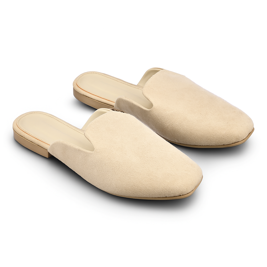 Mules Beige