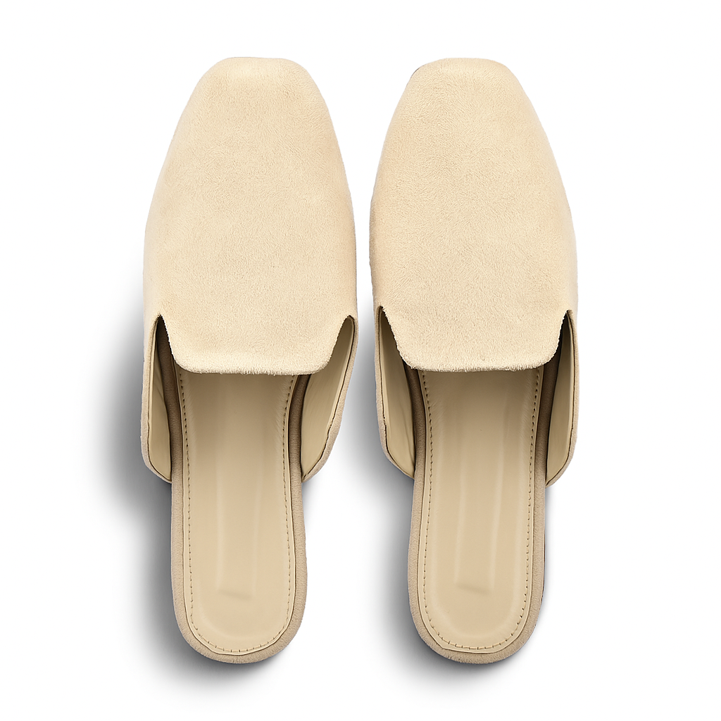 Mules Beige