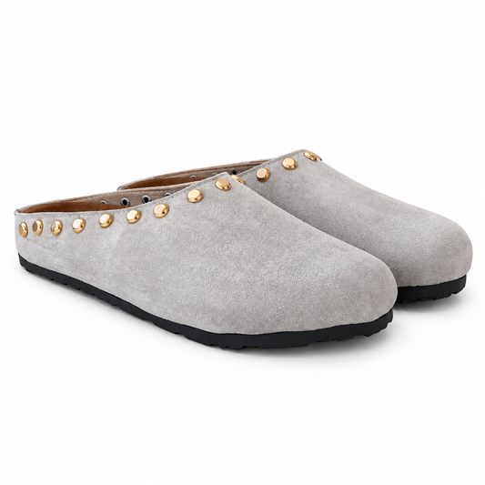 Stud Clogs Gray
