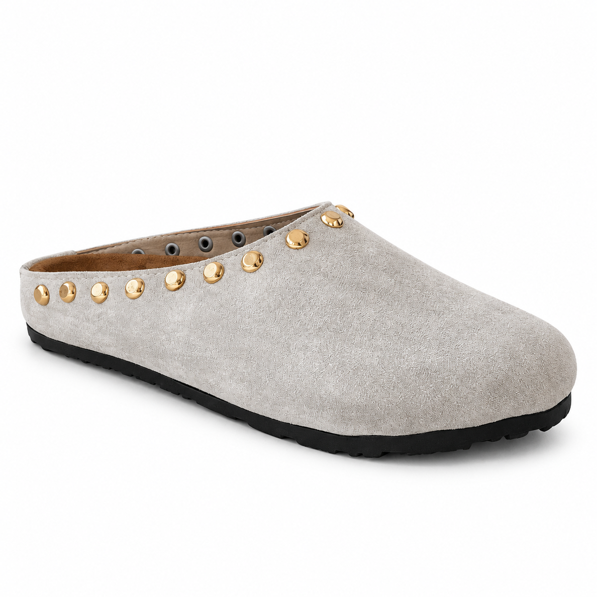 Stud Clogs Gray