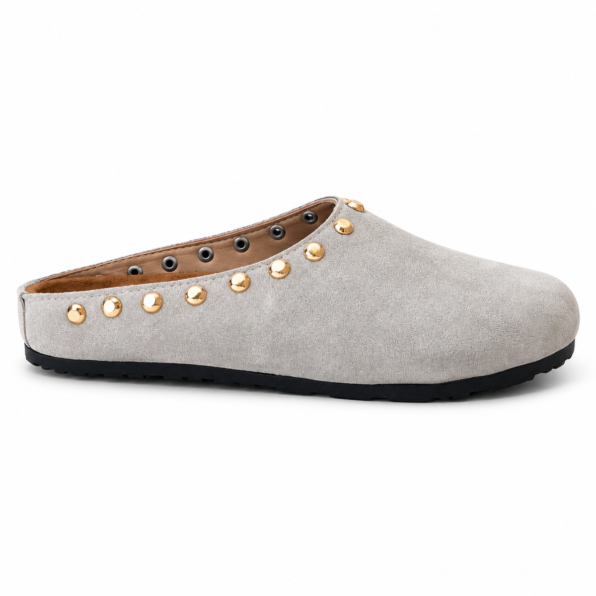 Stud Clogs Gray