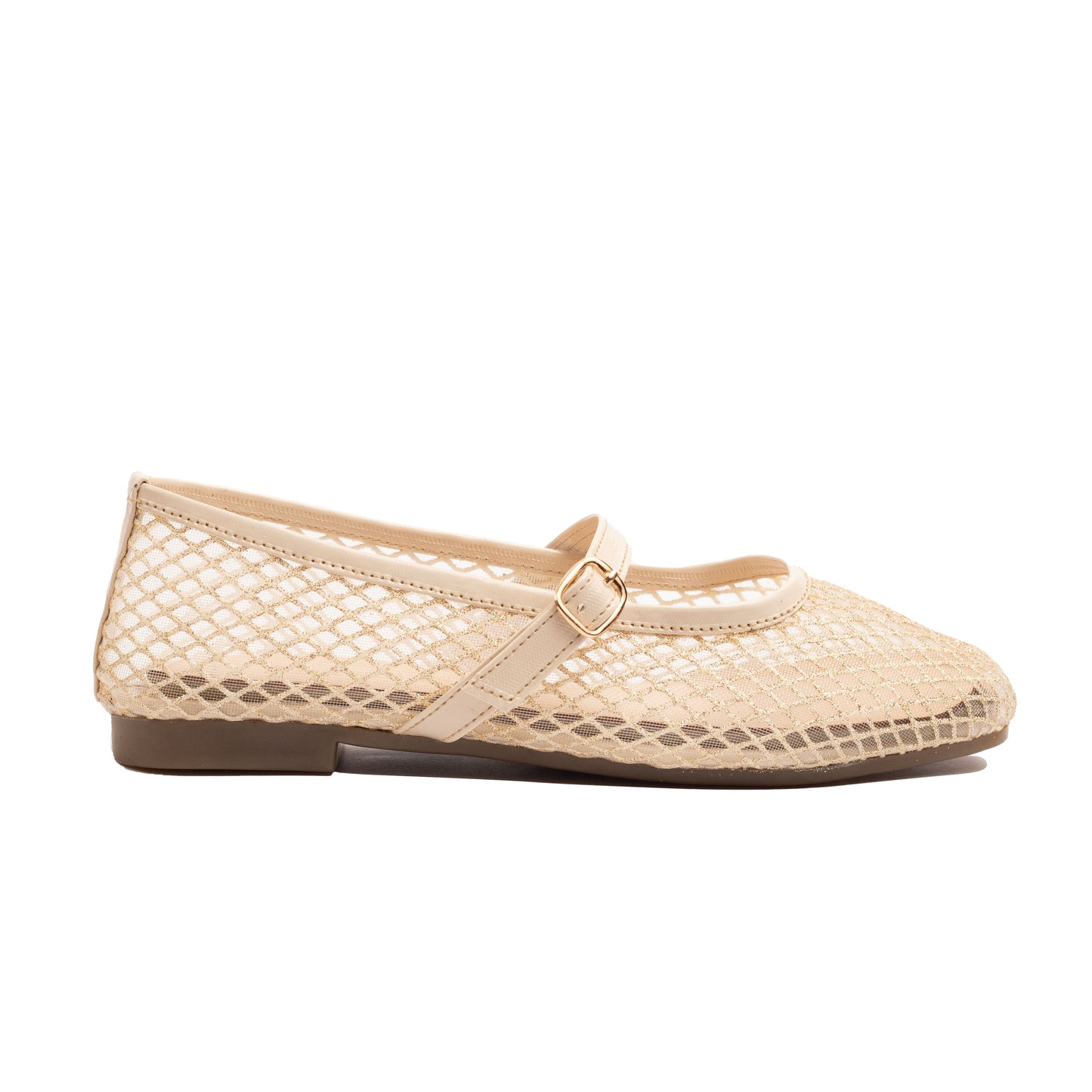 Mesh Flats Beige