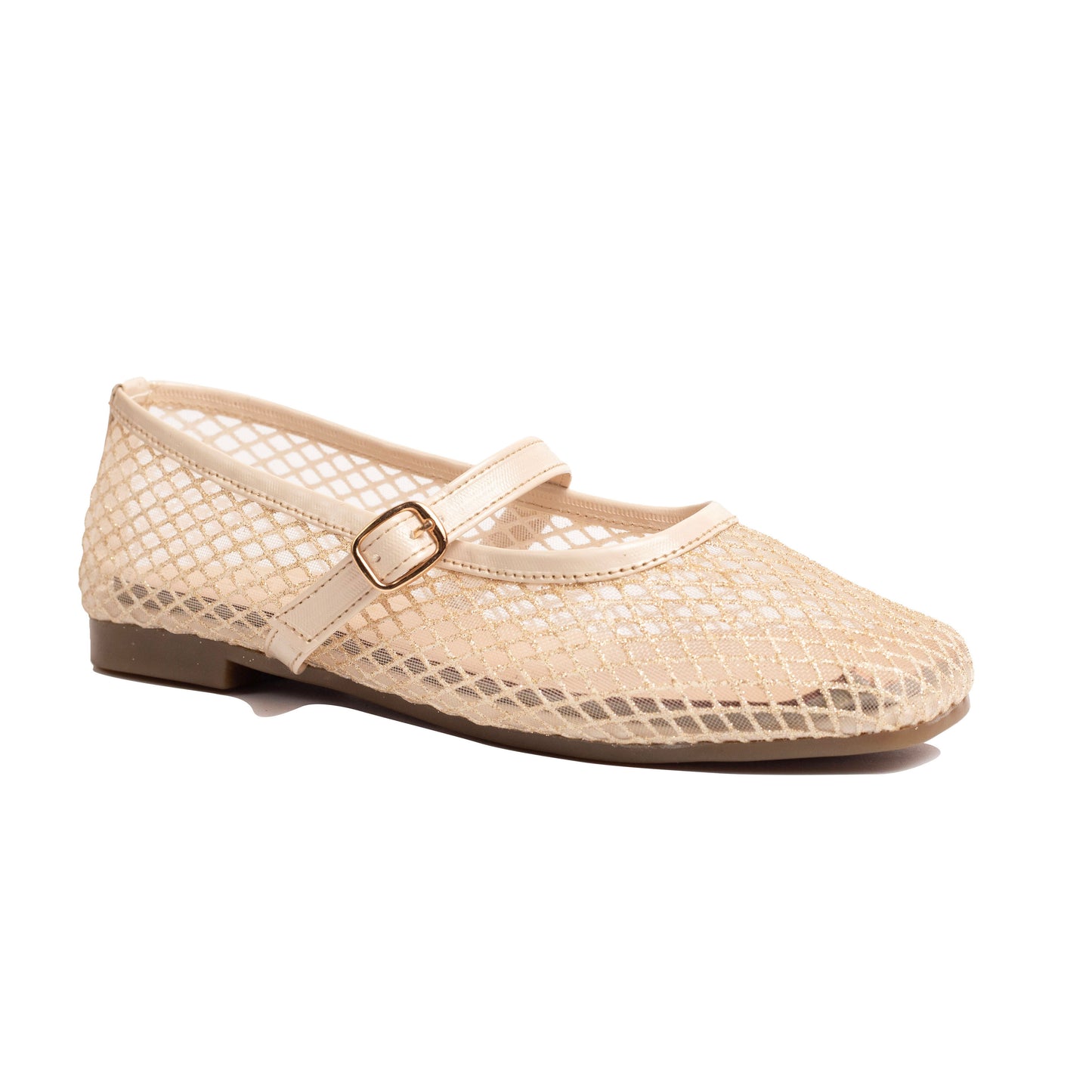 Mesh Flats Beige
