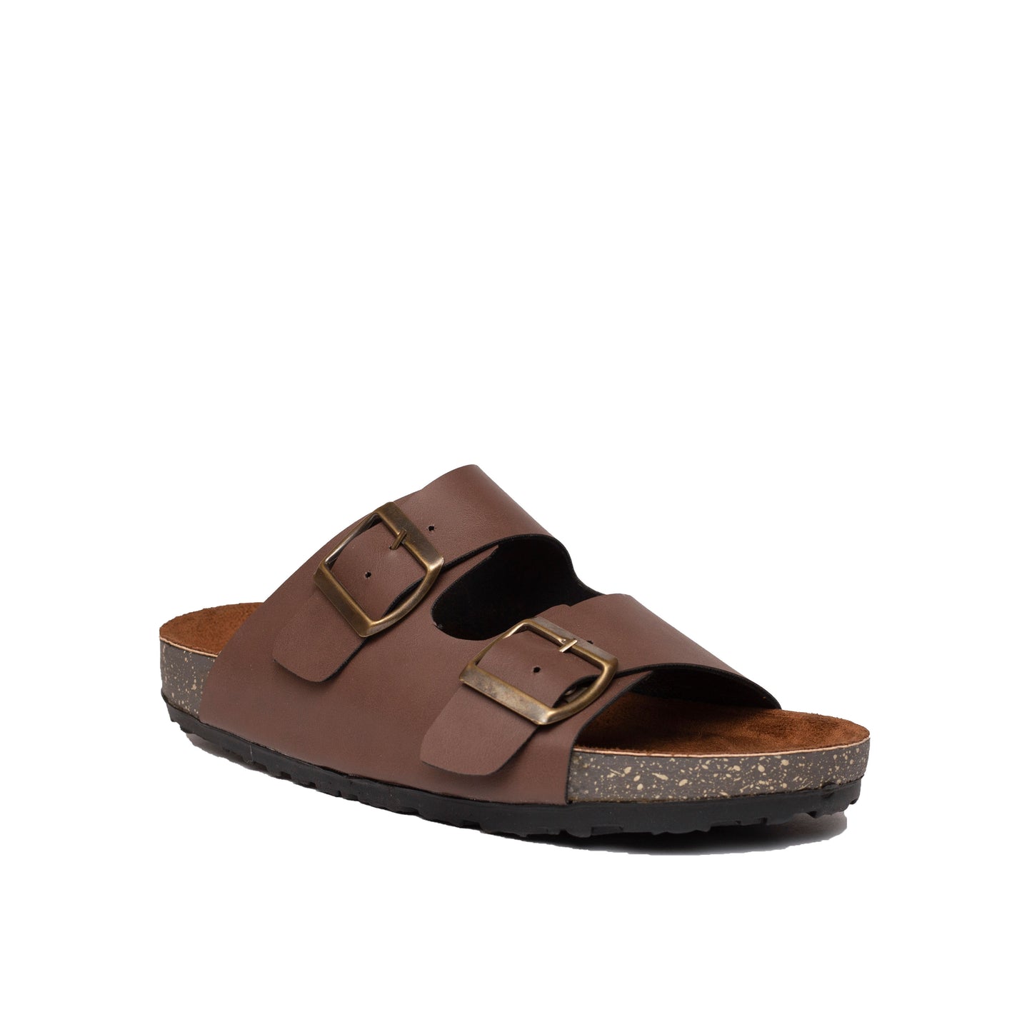 Twin Buckle Brown