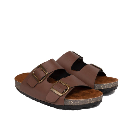 Twin Buckle Brown