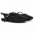 Braided Mules Black