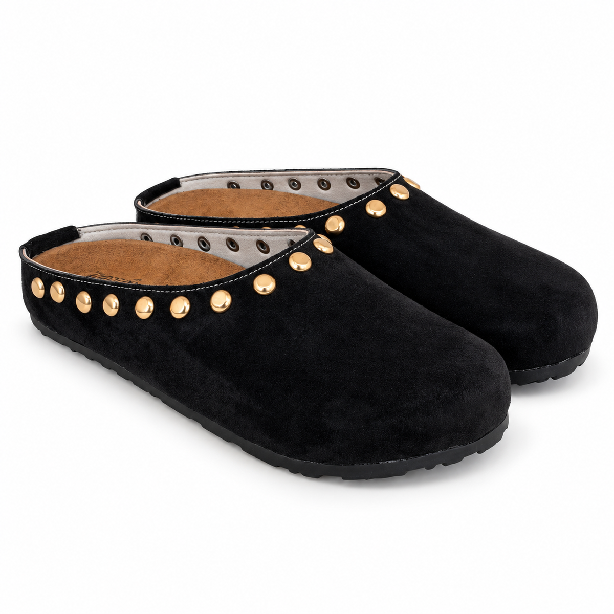 Stud Clogs Black