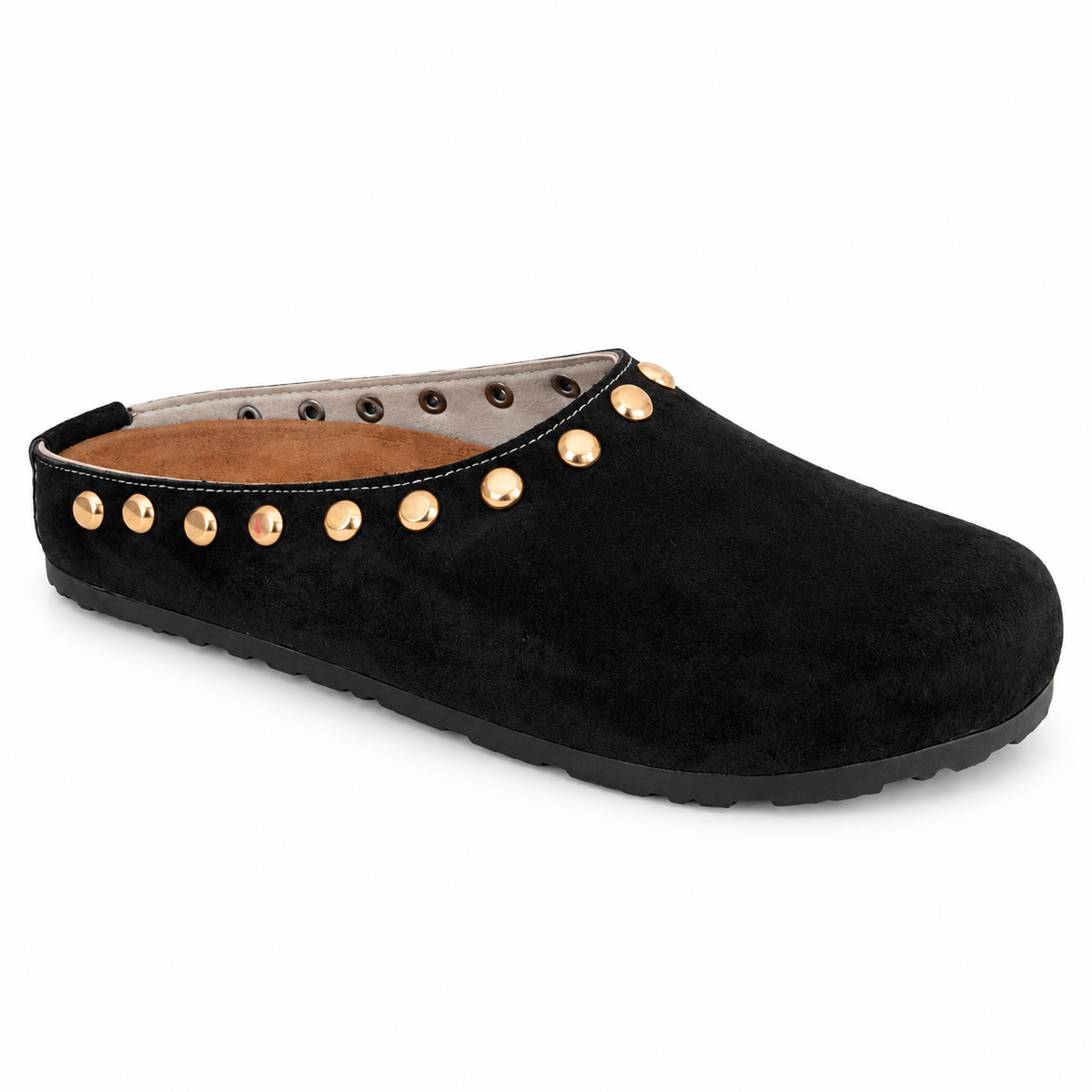 Stud Clogs Black