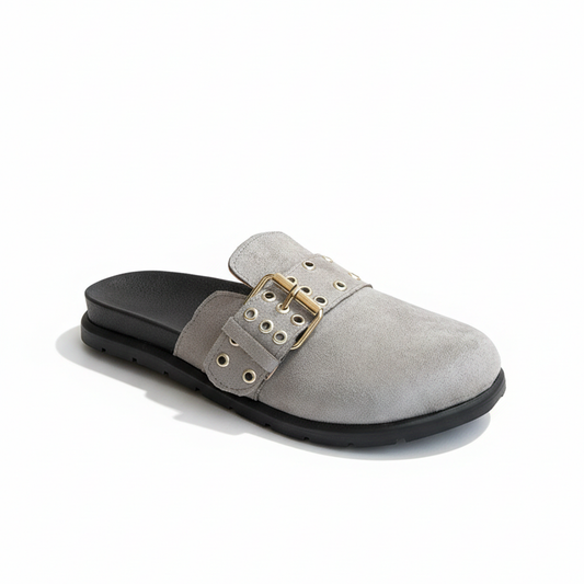 Chunky Clogs Grey
