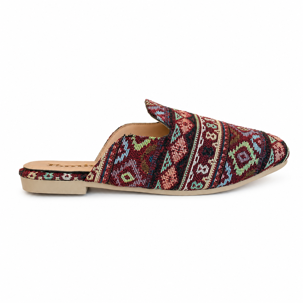 Mules Morro Burgundy