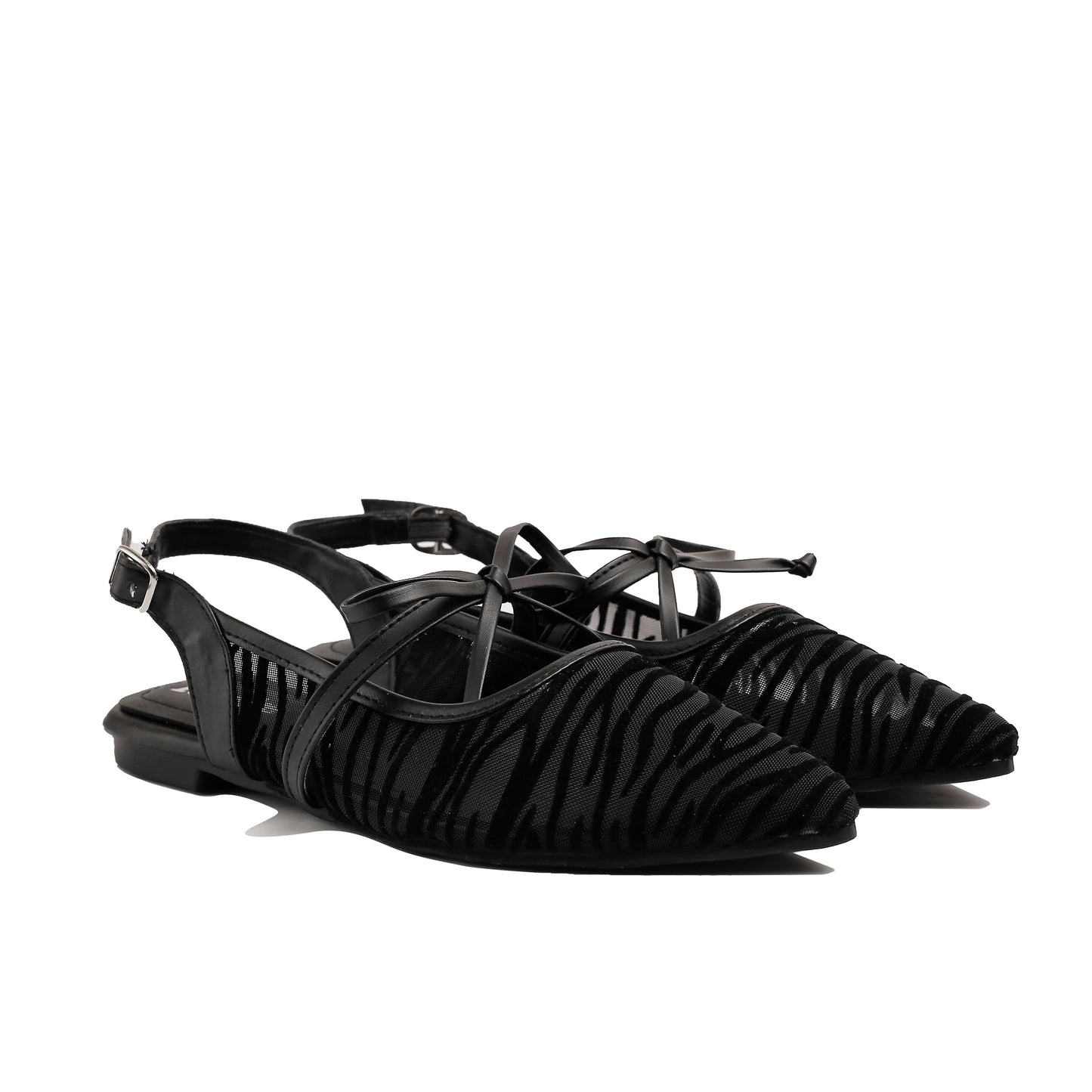 Zebra Mules Black