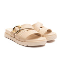 Buckle Slides Beige