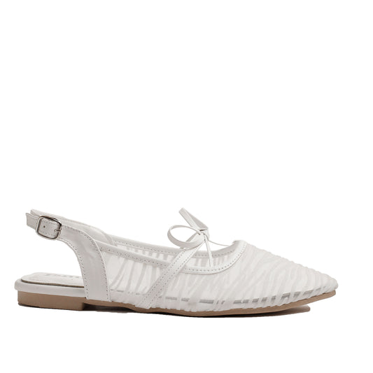 Zebra Mules White