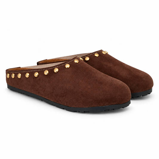 Stud Clogs Choco