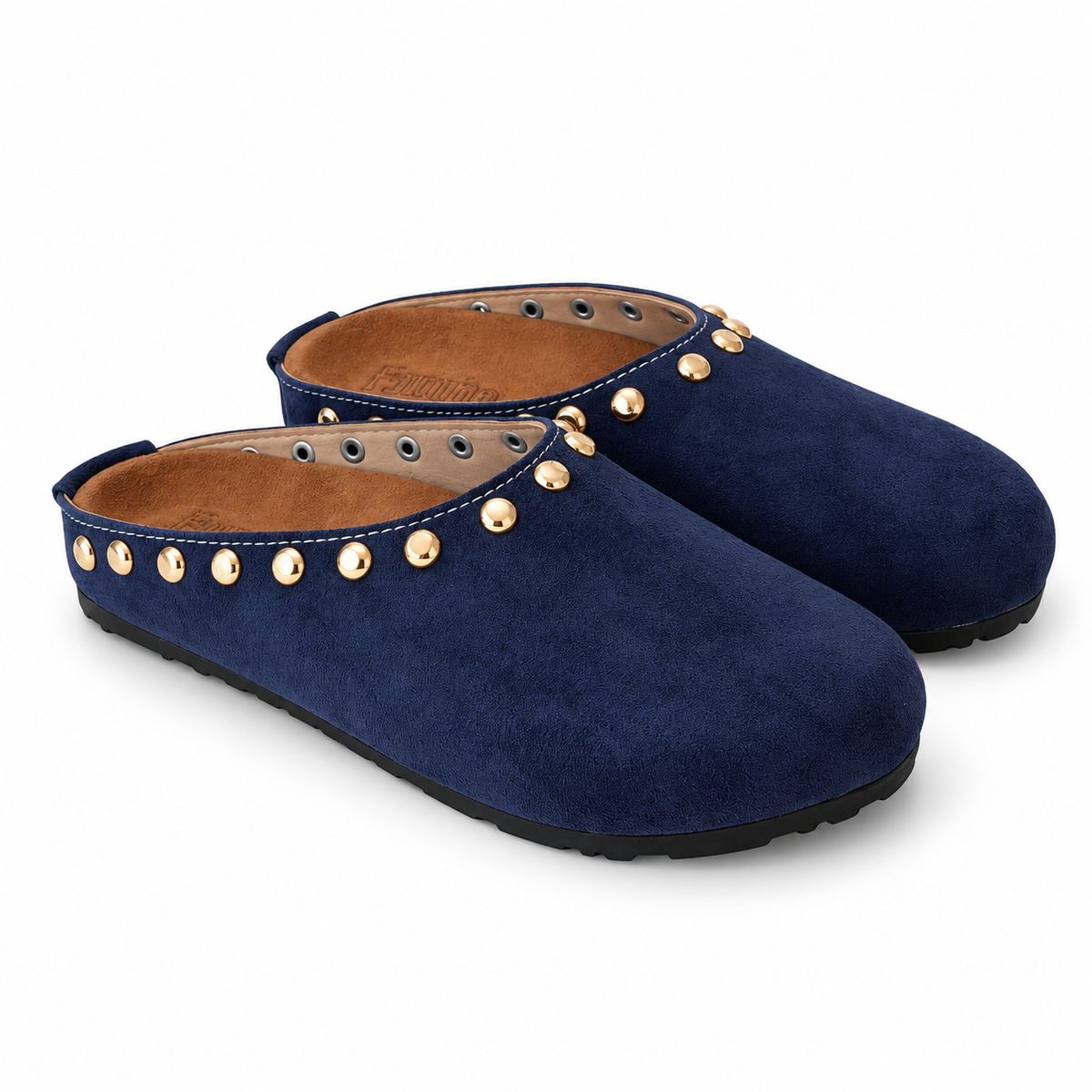 Stud Clogs Navy