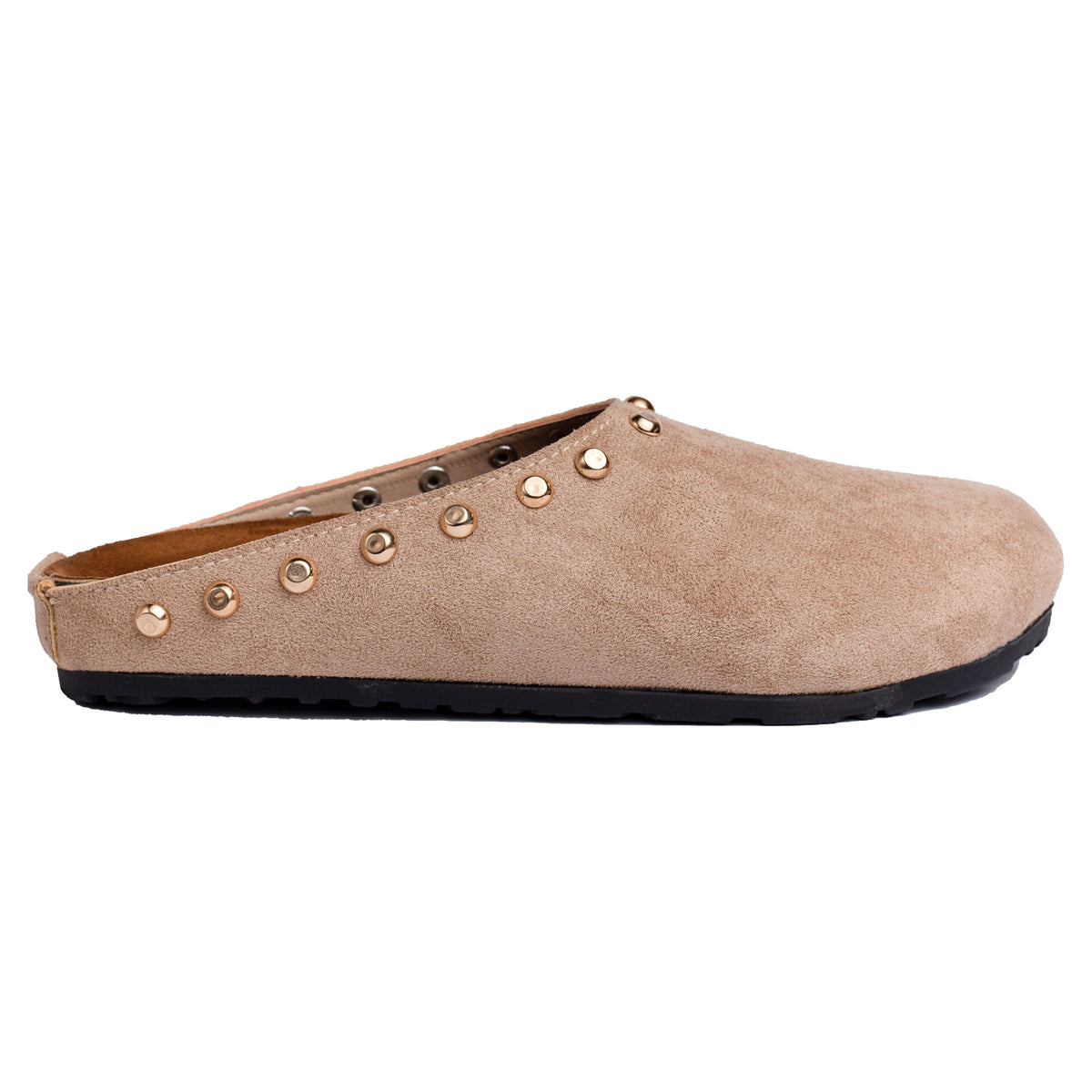 Stud Clogs Hazelnut