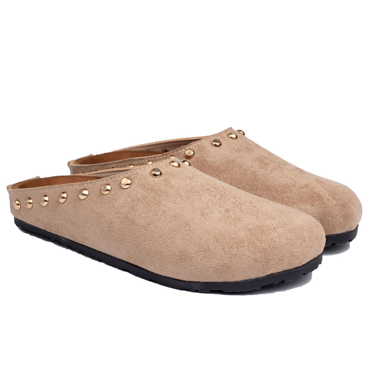 Stud Clogs Hazelnut