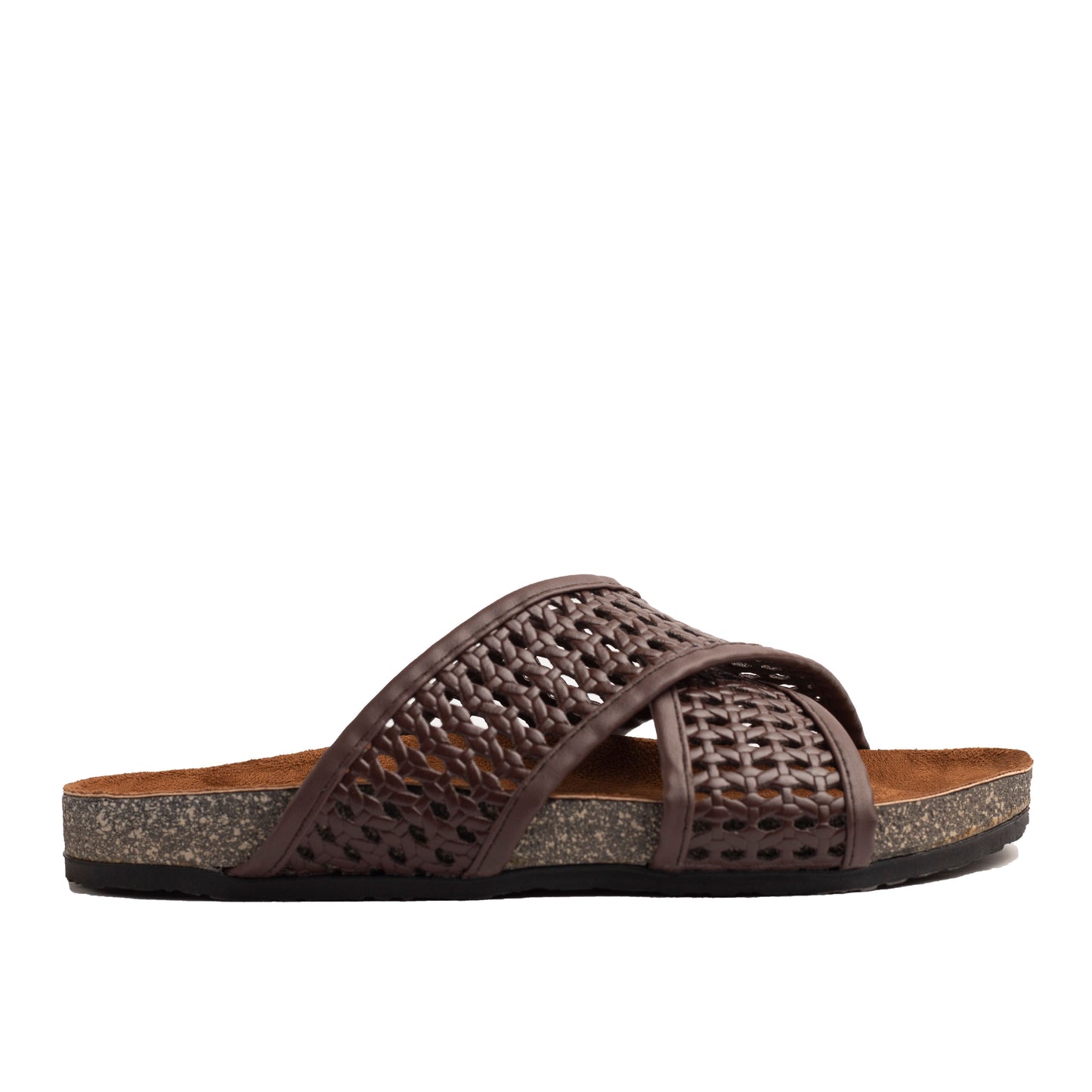 Braided Slide Brown