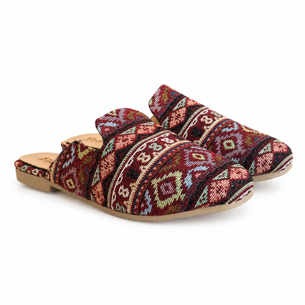 Mules Morro Burgundy