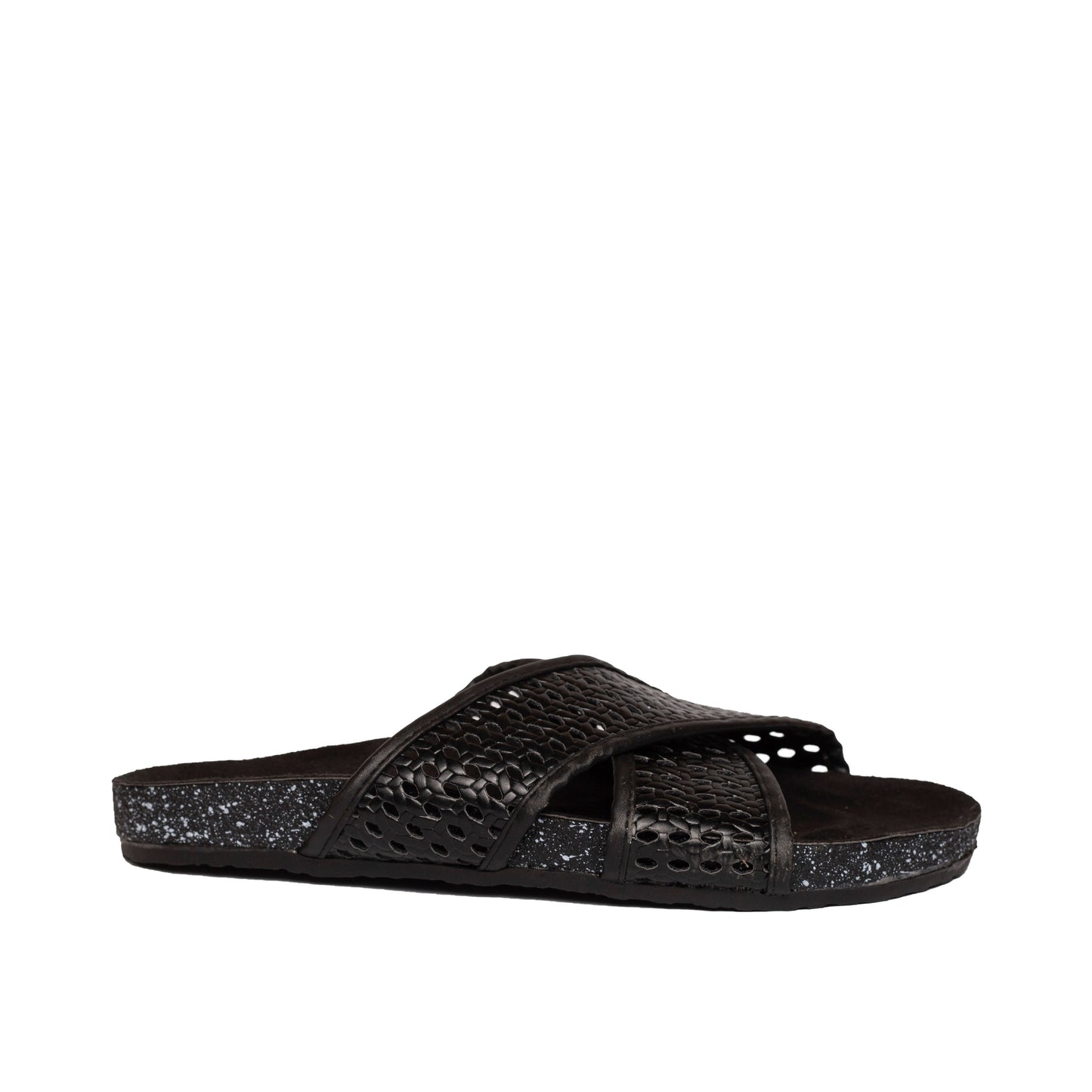 Braided Slide Black
