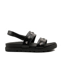 Stud Sandals Black