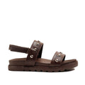 Stud Sandals Brown
