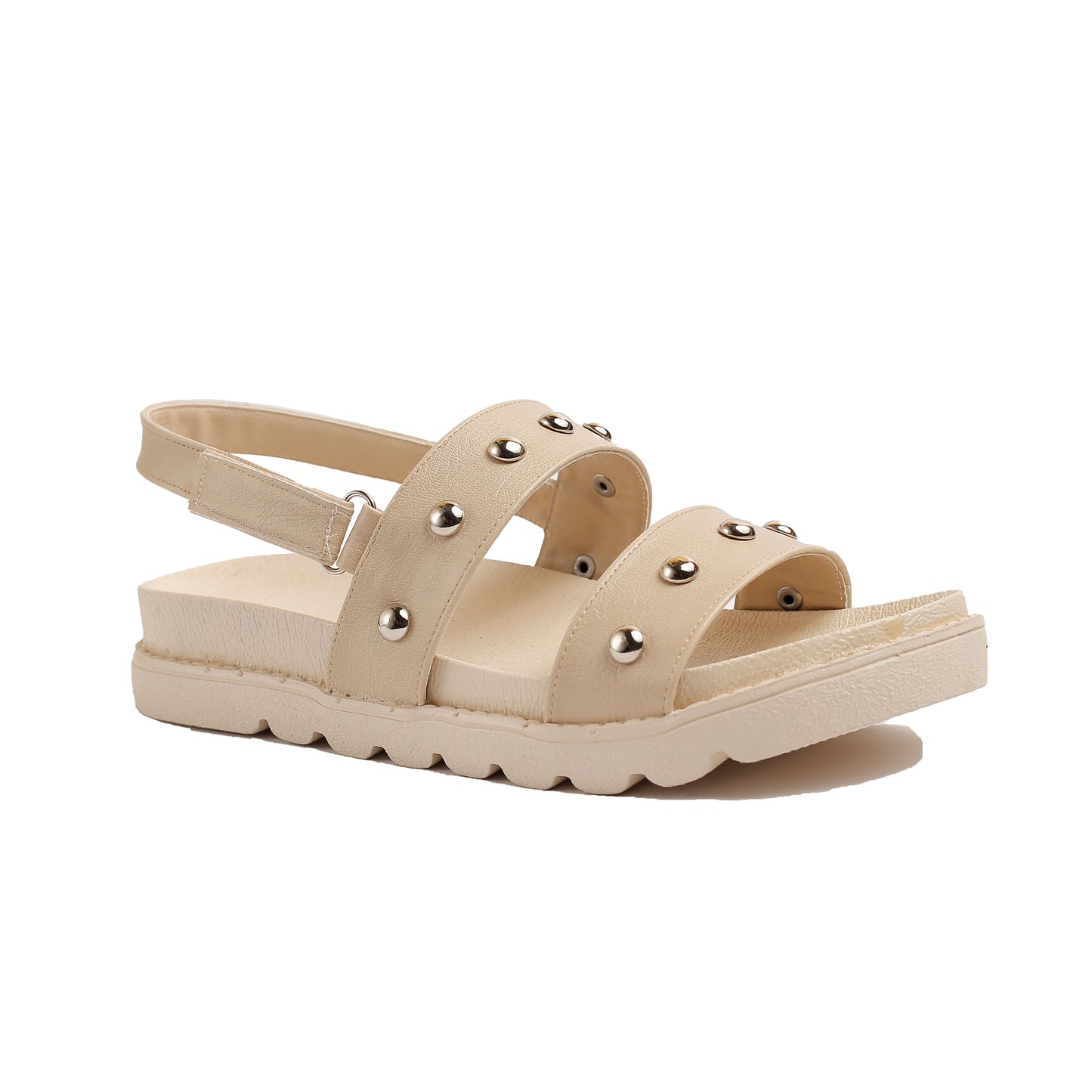Stud Sandals Biege