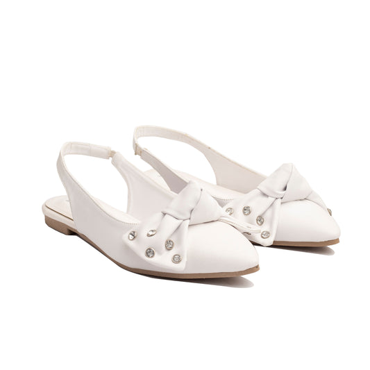 Fionka Flats White