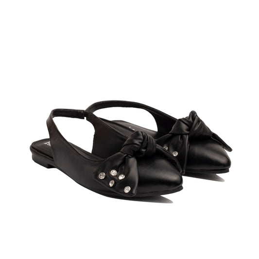 Fionka Flats Black