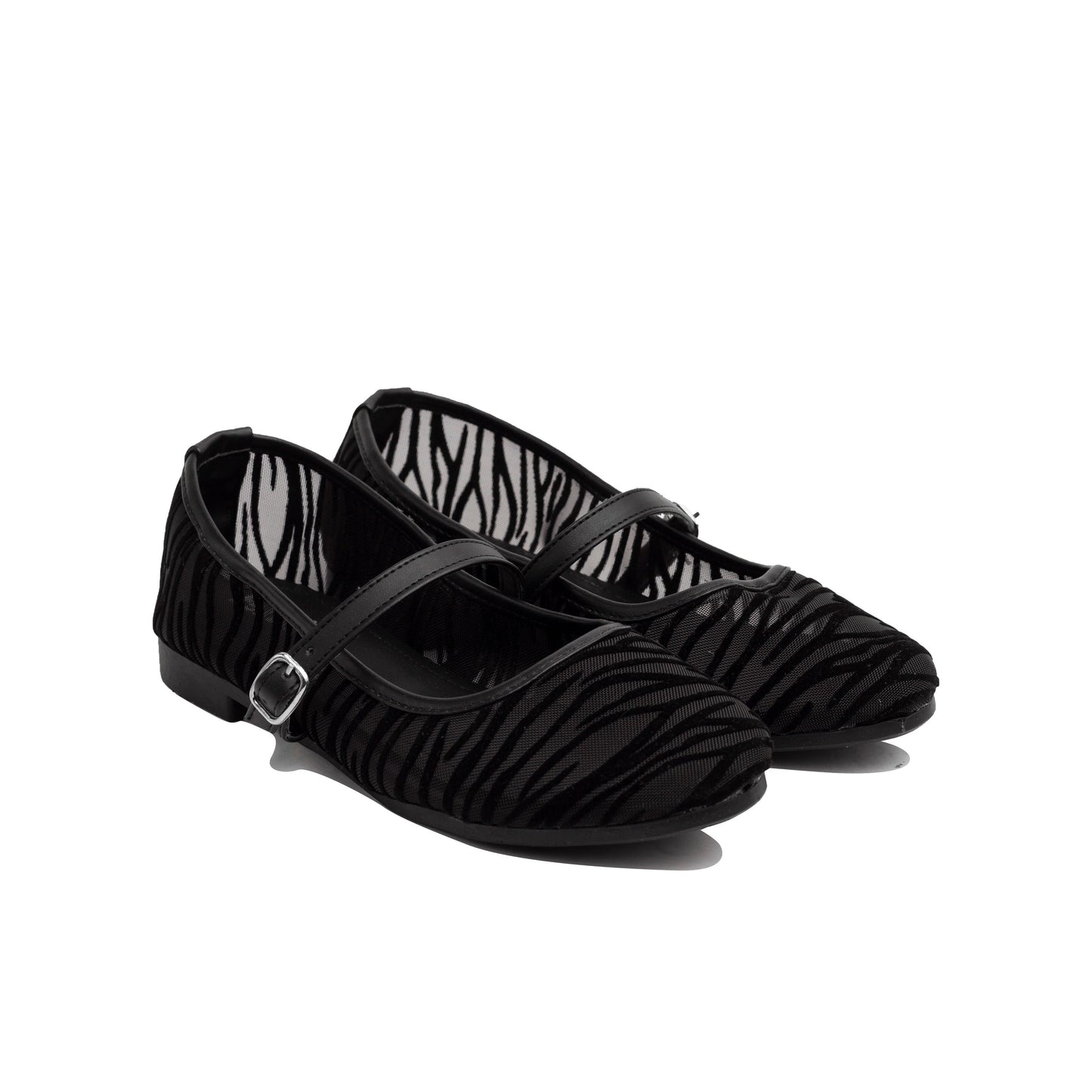 Zebra Flats Black
