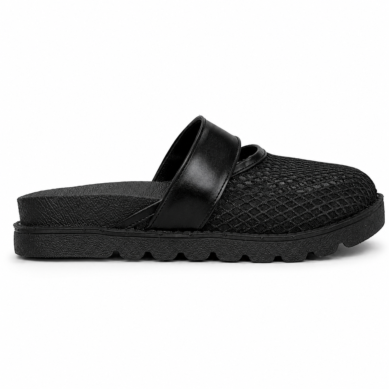 Mesh Clogs Black
