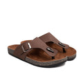 Toe Buckle Brown