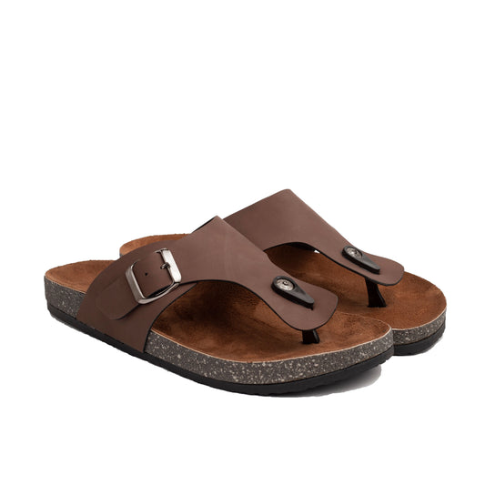 Toe Buckle Brown