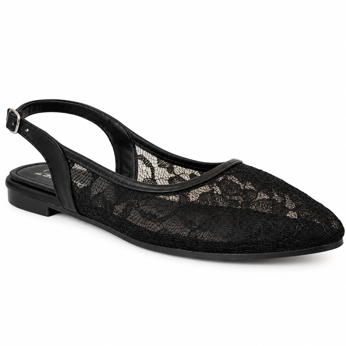 Floral Black - Pointed