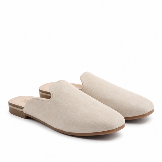 Mules Beige