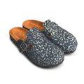 Shimmery Clogs Navy