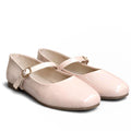 Mary Jane Strappy Beige