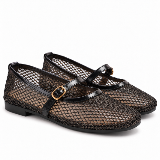 Mesh Flats Black